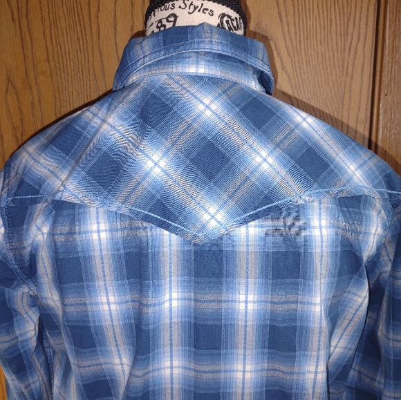 Plaid, Snap Shirt 14/16 - Picture 6 of 8